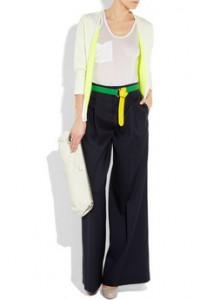 color blocking belt