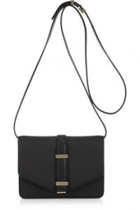 victoria beckham textured leather